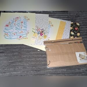 Recollections Chipboard Scrapbook Kit Embellishments Stickers Papers Craft Art